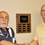 Left to right: 2013 Champ Richard (Dick) Gonyea and tournament director Ken McManus.