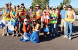 The Adopt A Highway volunteers.