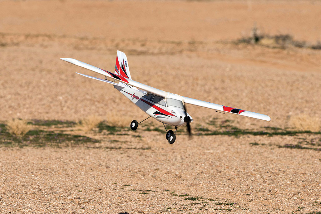 Enjoy the hobby of flying electric powered airplanes.