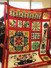 This quilt was made by Patty Foley.