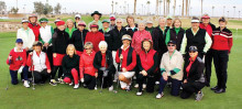 RRLGA bundles up for its annual Red and Green Tournament.