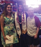 Nikki with her sister Sheyenne and brother Cody