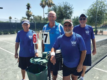 Second place tied: Andy Gayer, Eldon Lee, Stan Lukasik and Jim Sanford