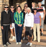 Front row: Dee Lee, Kathy Holwick, Cindy Jensen, Jan Stocek, Patty Bruchez and Bobbie Johnson; back row: Candy Burtis, Jean DeChristopher, Karen Connell and Lorna Watts.