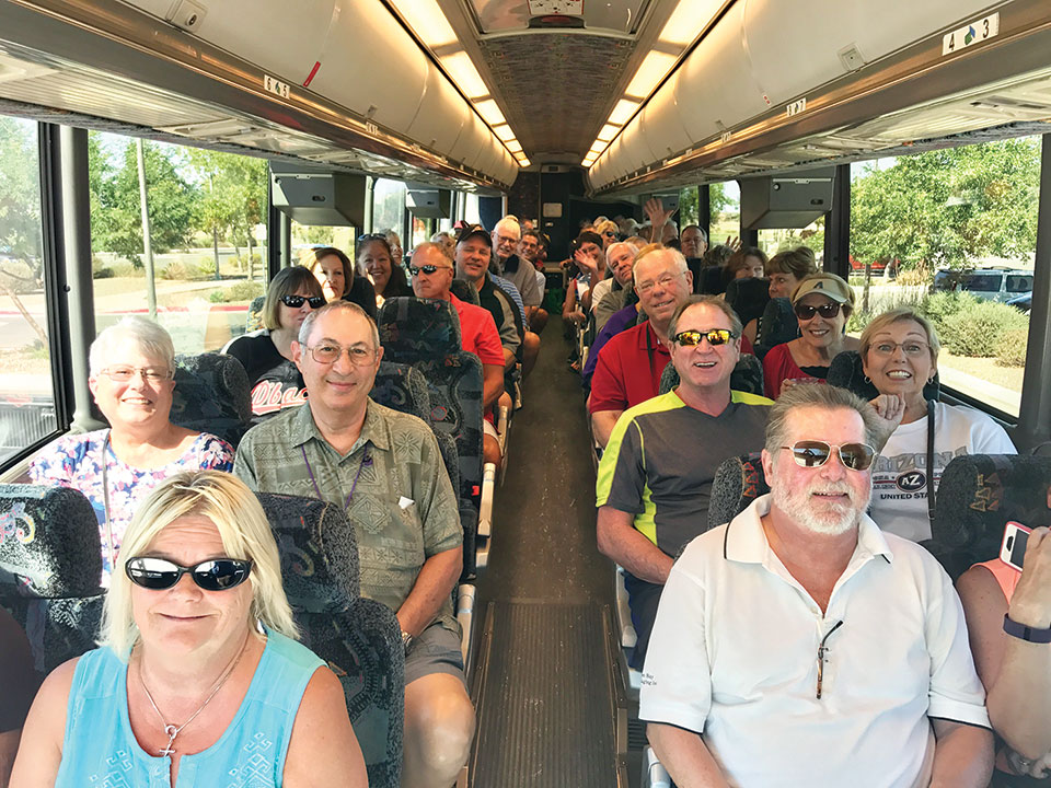 The bus trip to see the Diamondbacks