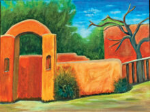 Arched Adobe by Nancy Friedman