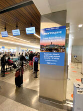 PHX RESERVE gives passengers the ability to schedule a specific time to get in the TSA Security Checkpoint line.