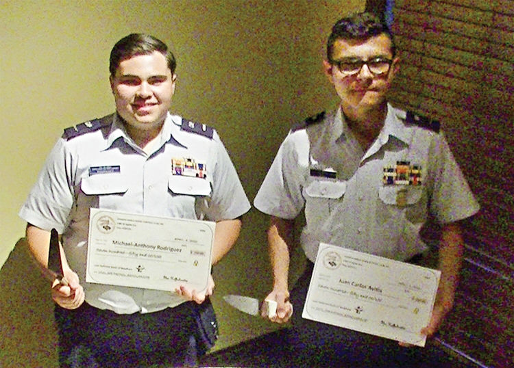 Left to right: Michael-Anthony Rodriguez and Juan Carlos Avitia (Photo courtesy of Dave Moore)