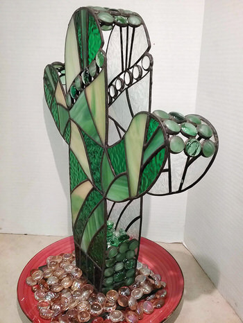 Stained Glass Cactus Buddy Class – Robson Ranch Views