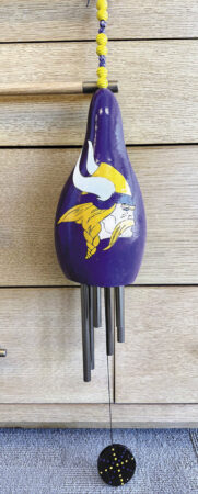 Vikings windchime by Sandi Martin