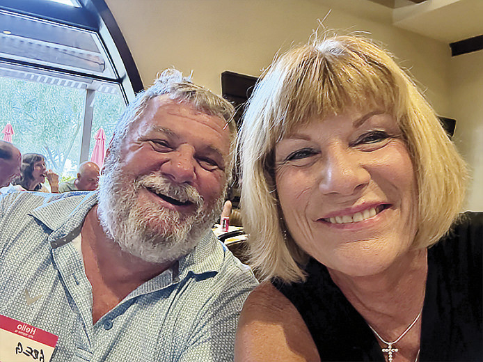 Greg Welcher and Pat Sand